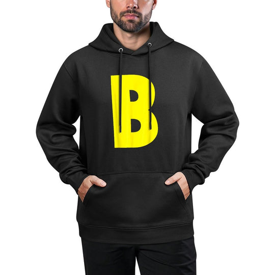 B Letter Chipmunk Group Matching Funny Halloween Letter B Durable Construction Hoodie