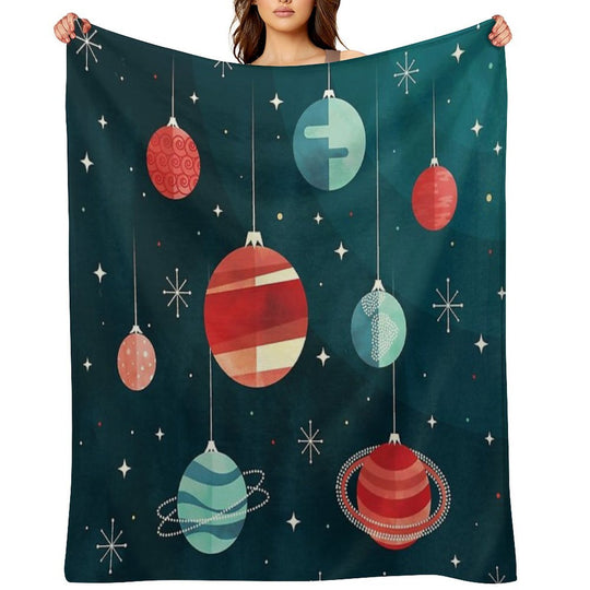 Joy to The Universe Velvety-soft Throw Blanket