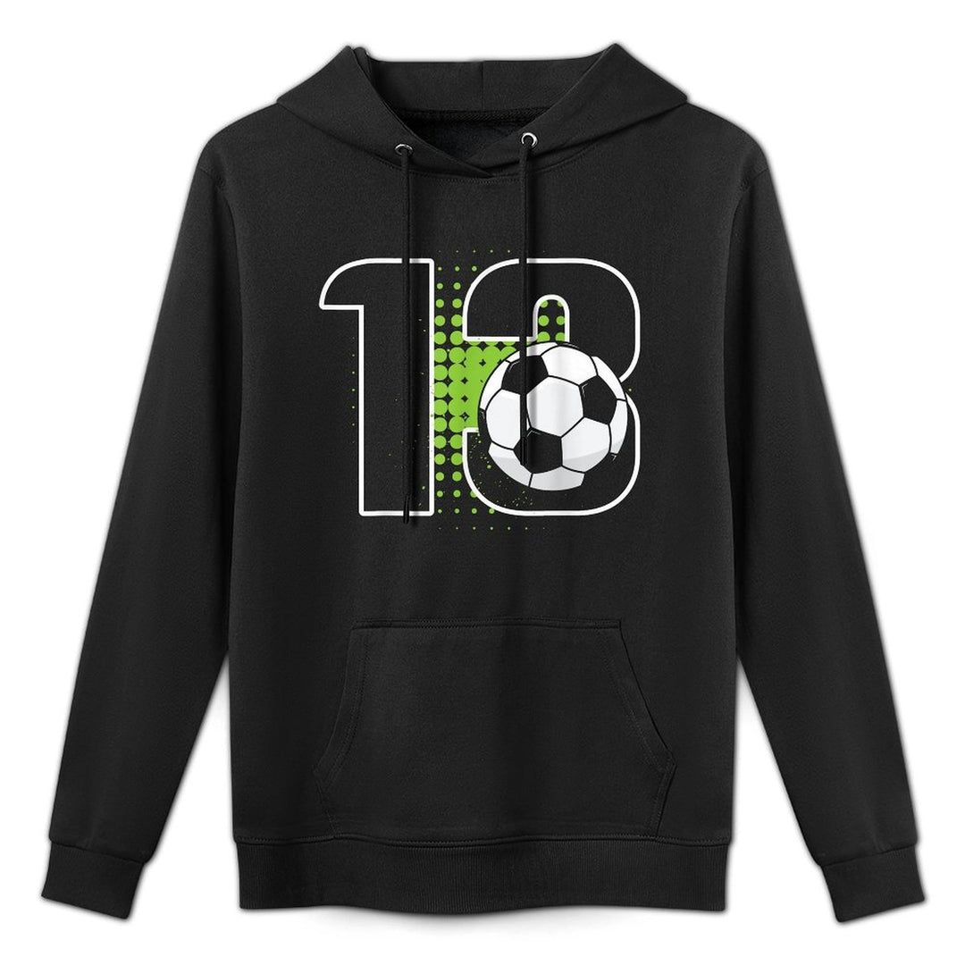 13th Birthday Boy Soccer Player Football 13 Years Old Pilling-Resistant Hoodie