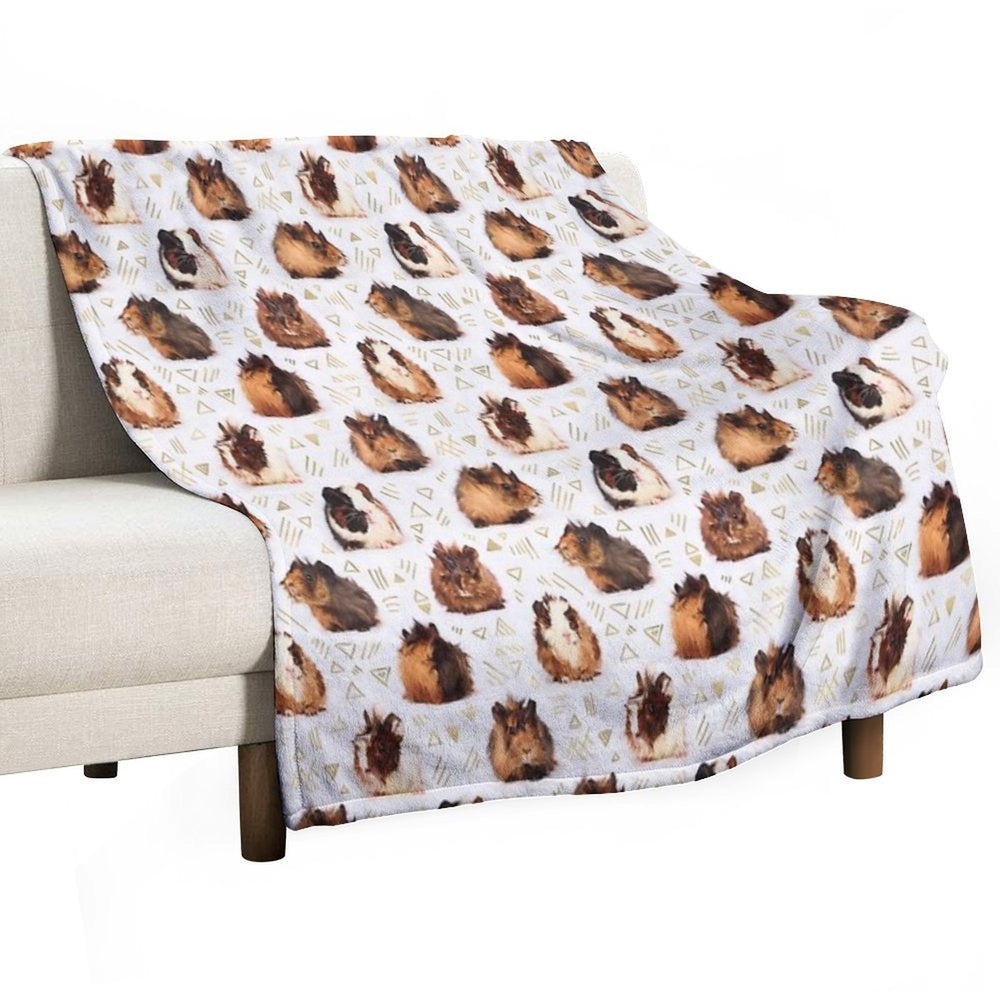 The Essential Guinea Pig Plush Throw Blanket