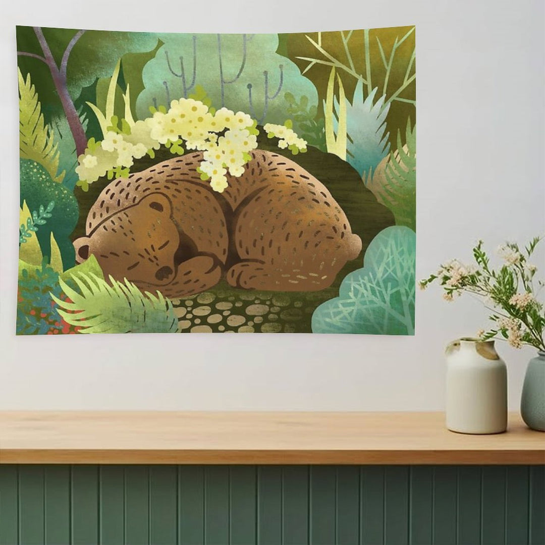 Bear Nest Tapestry