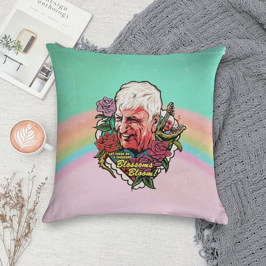 Let There Be A Thousand Blossoms Bloom Soft Fade-Resistant Throw Pillow