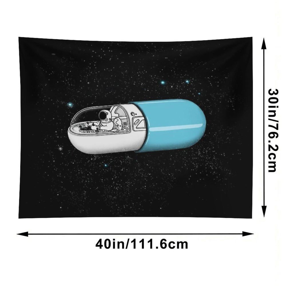Space Capsule Tapestry