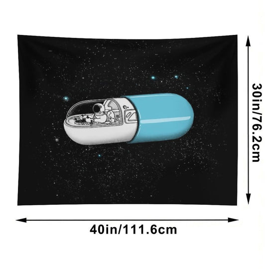 Space Capsule Tapestry