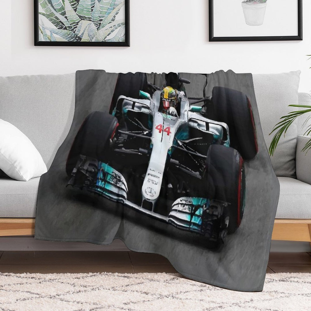 Lewis Hamilton 44 - F1 2024 All-season Throw Blanket