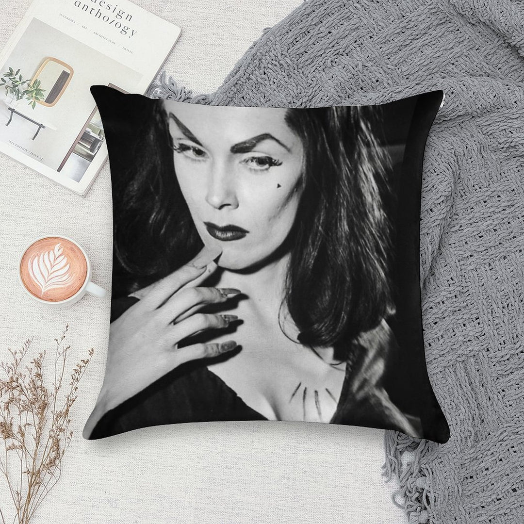 Vampira Soft Shrink-Resistant Throw Pillow