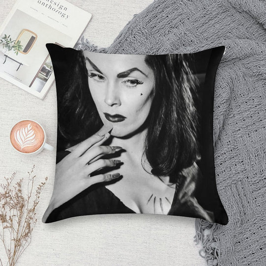 Vampira Soft Shrink-Resistant Throw Pillow