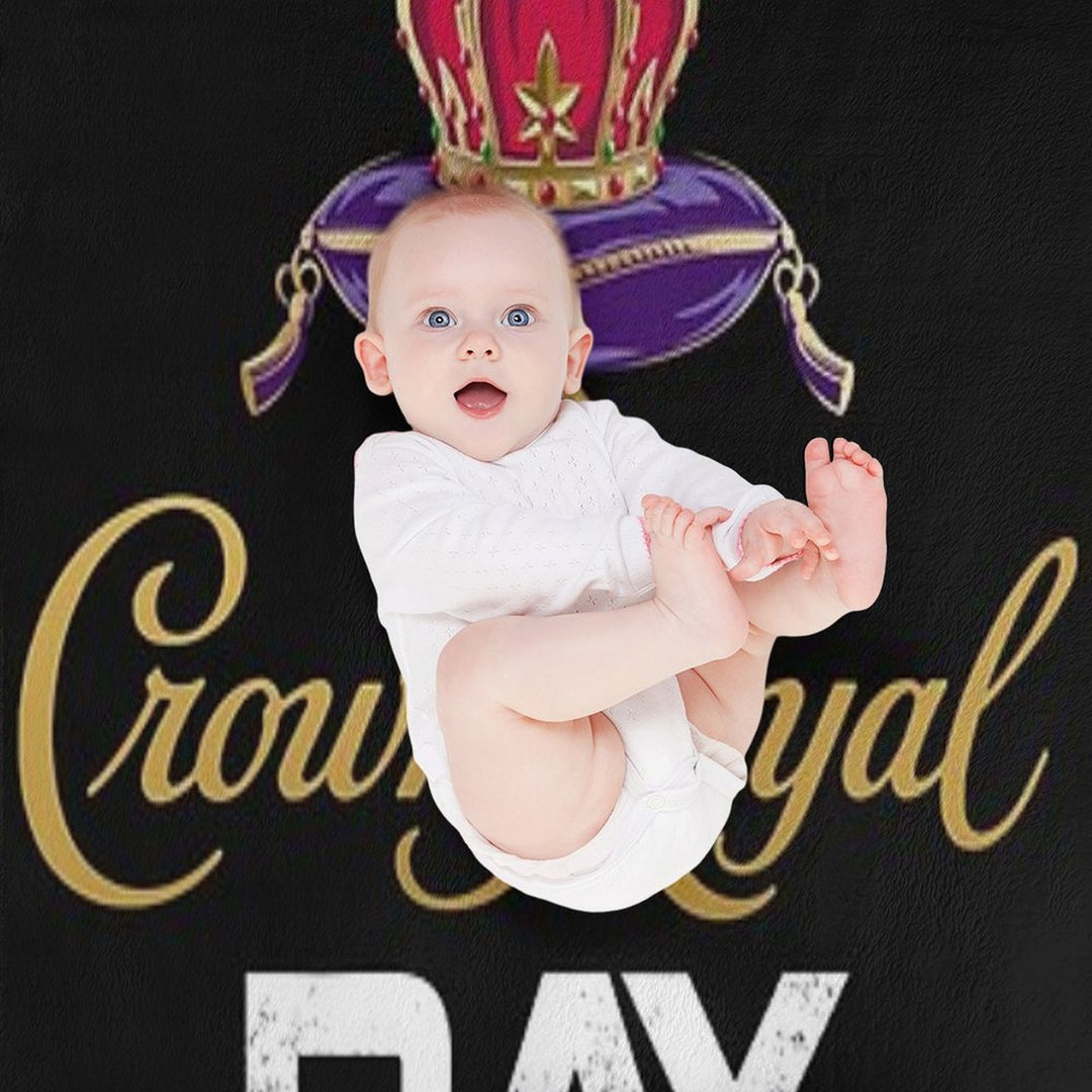 National Crown Royal Day Jan 1 Dec 31 Crown Shirt Comfort Throw Blanket