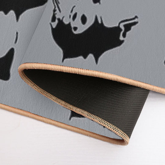 Banksy Panda  Rapid-Drying Bath Mat