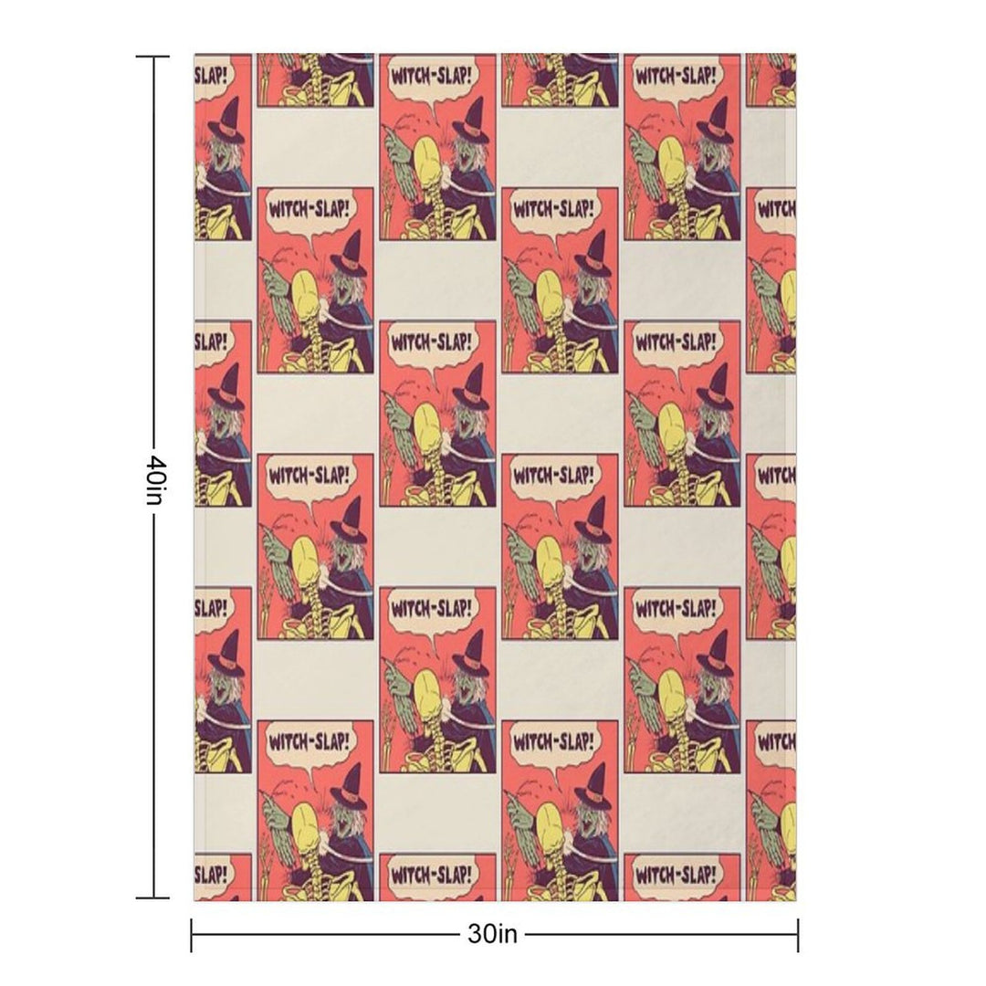 Witch-Slap Versatility Throw Blanket