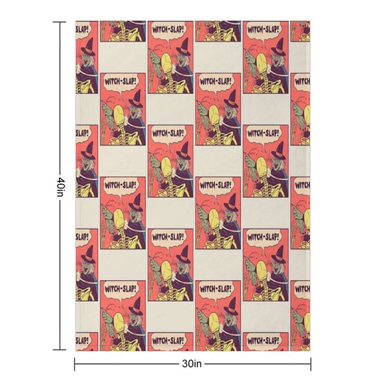 Witch-Slap Versatility Throw Blanket