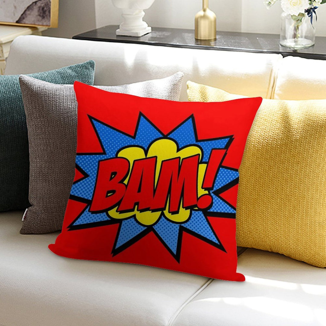 Bam! Soft Bedroom Essential Throw Pillow