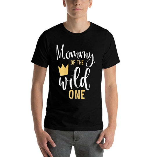 Mommy of The Wild One 1st Birthday First Thing Matching  Relaxed-fit T-Shirt
