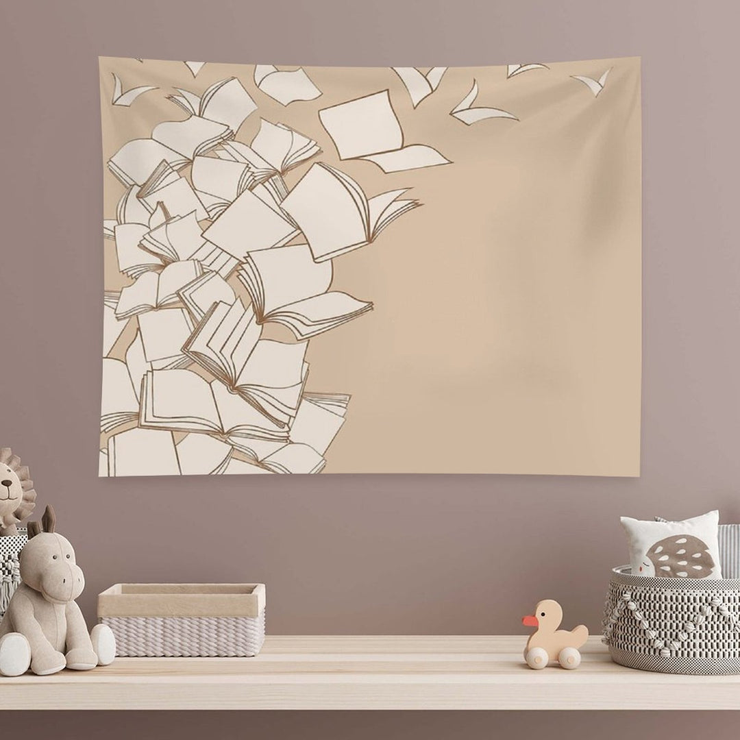 Books Tapestry