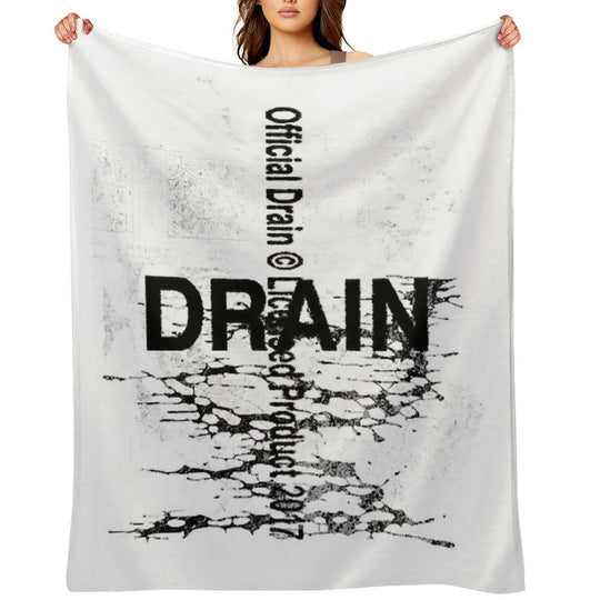 Drain Gang Logo Merch Lightweight Throw Blanket