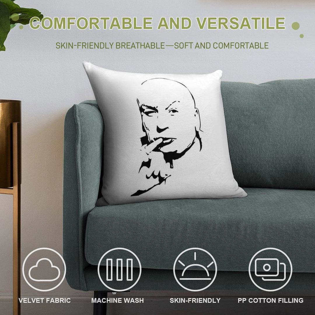 Austin Powers - Dr Evil Soft Warmth Comfort Throw Pillow
