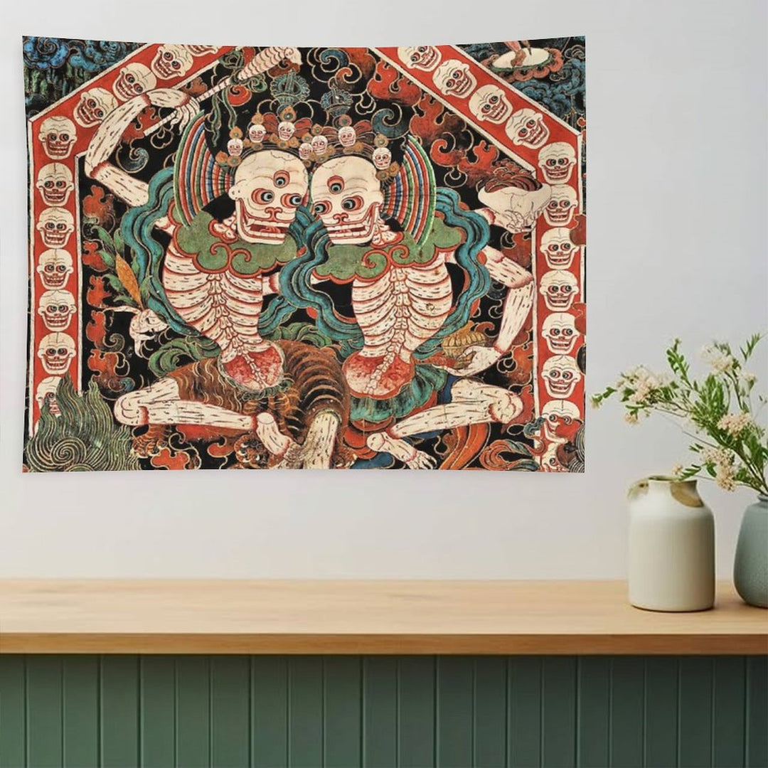 Citipati Thangka Tapestry