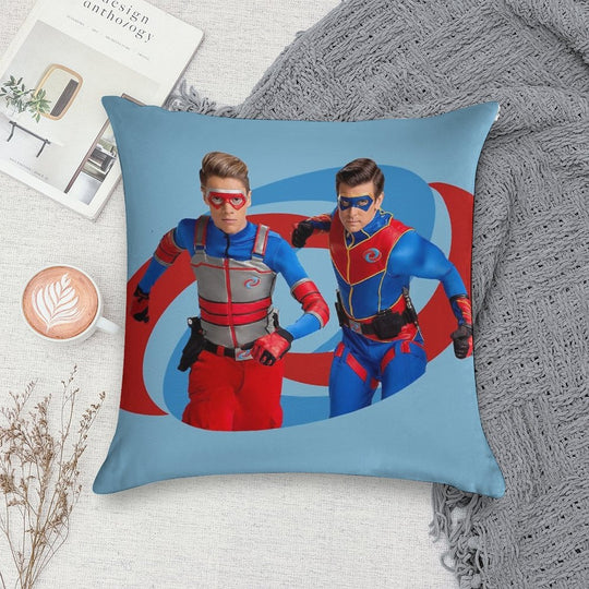 Henry Danger - Action Logo Soft High-Density Material Throw Pillow
