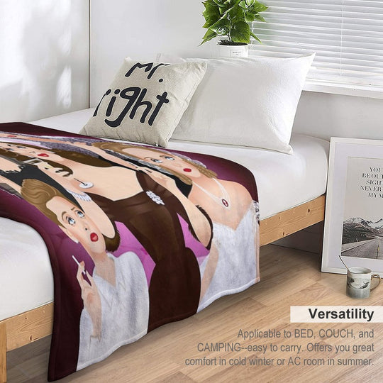 Bette Davis Quick-dry Throw Blanket