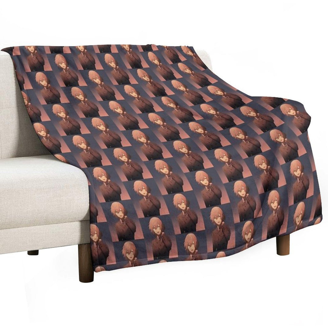 Goro Akechi Lightweight Throw Blanket