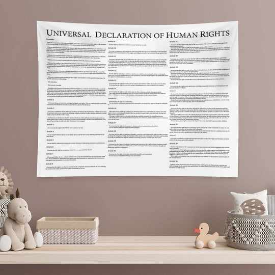 Universal Declaration of Human Rights Tapestry