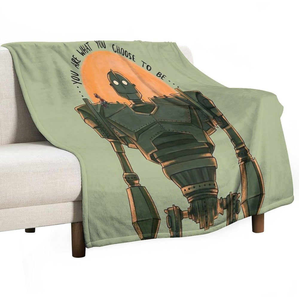 You Are What You Choose To Be Sustainable Throw Blanket