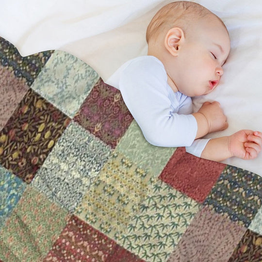 William Morris Pattern Collection Quick-dry Throw Blanket