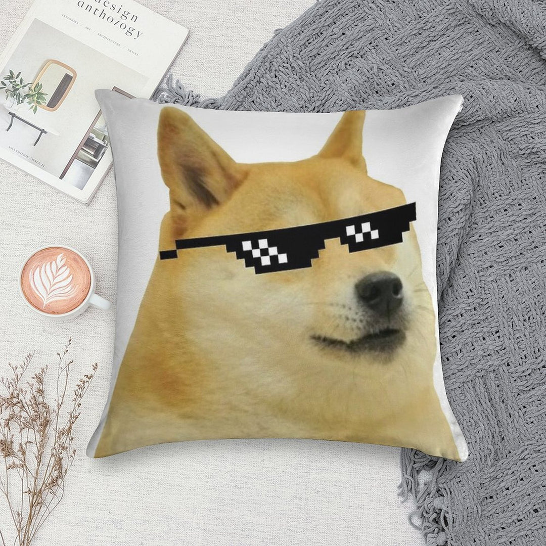 DOGE Soft Style Accent Throw Pillow