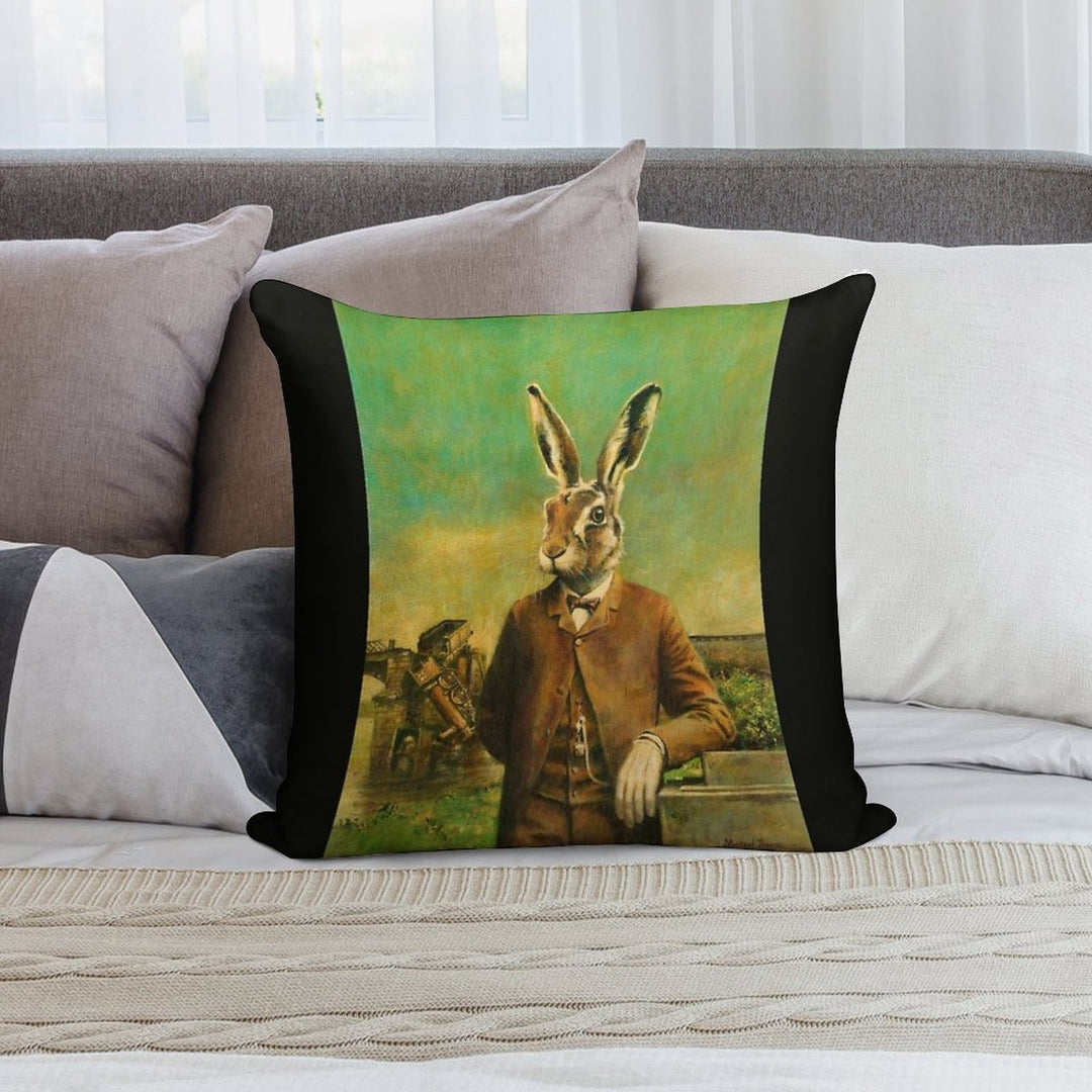 Hirsute Soft Durable Construction Throw Pillow