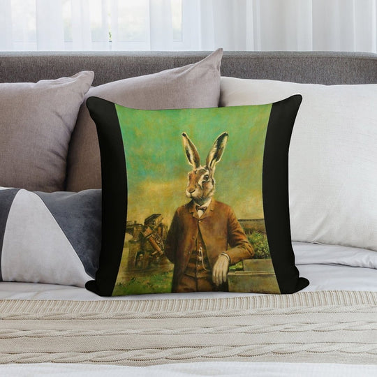 Hirsute Soft Durable Construction Throw Pillow