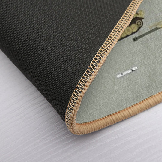 Im A Cat Person (7 German Cats)  Rapid-Drying Bath Mat