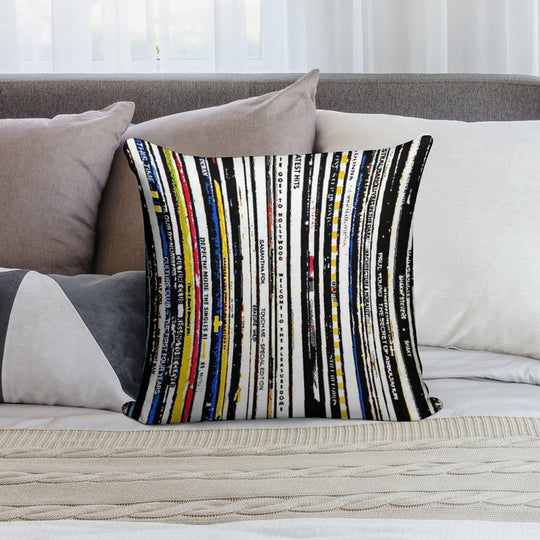 Long Play Love! Soft Fade-Resistant Throw Pillow