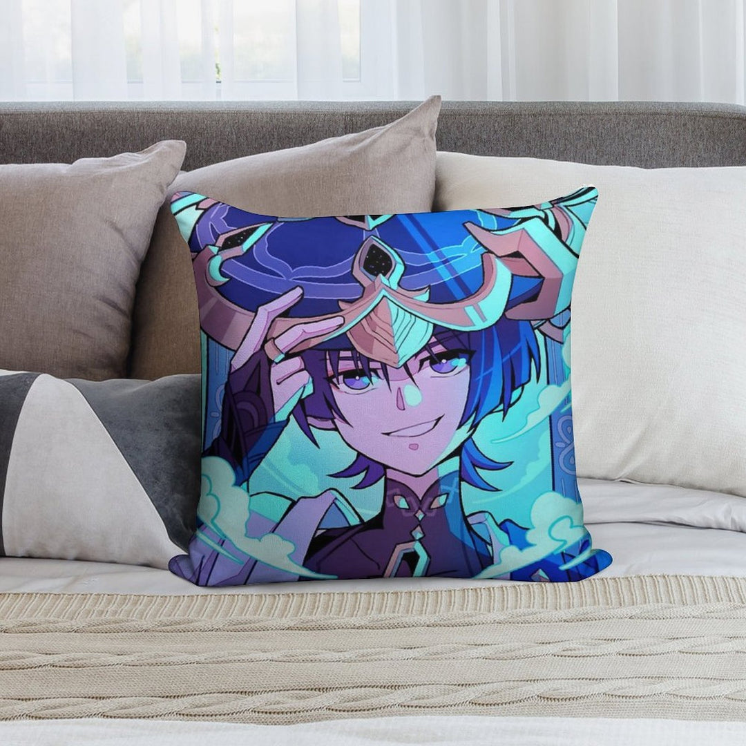 Scaramouche - Wanderer Soft Ultra-Soft Texture Throw Pillow