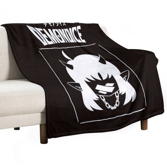 Demondice Meme Travel-friendly Throw Blanket
