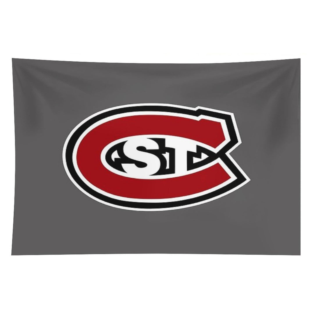 Red Huskies Tapestry