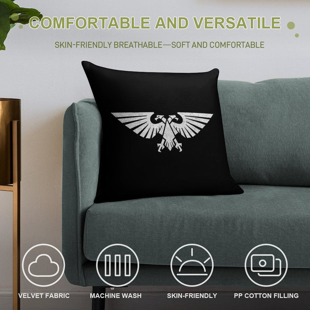 Imperial Aquila Symbol Soft Anti-Pilling Throw Pillow