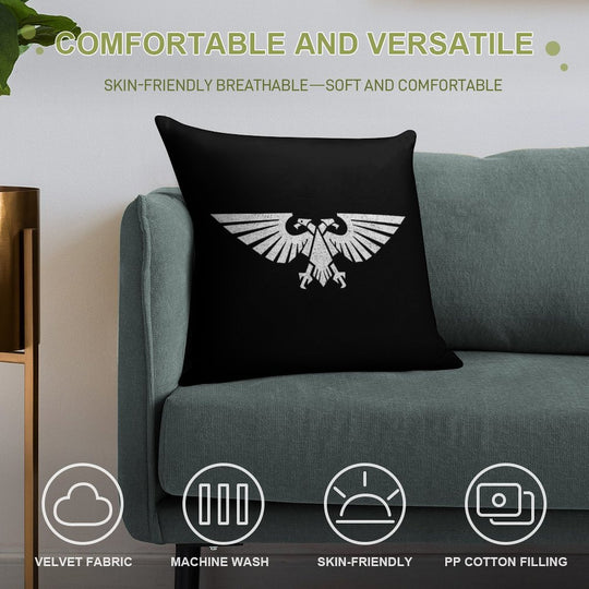 Imperial Aquila Symbol Soft Anti-Pilling Throw Pillow