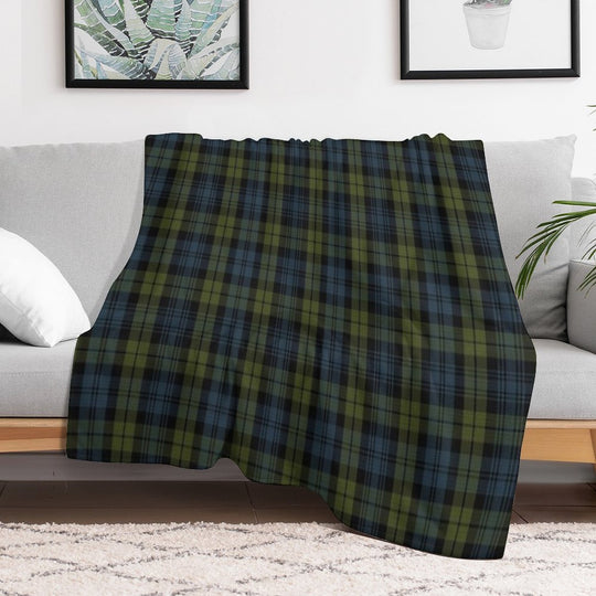 Campbell Clan Tartan (High Res) Lightweight Throw Blanket