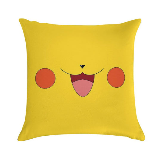 The Electric Mouse Soft Fade-Resistant Throw Pillow
