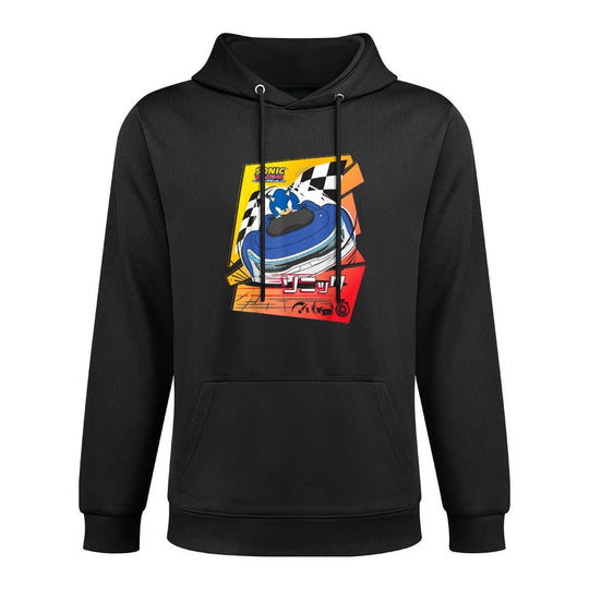 Sonic Racing CrossWorlds - Gotta Drive Fast Sonic Machine Washable Hoodie