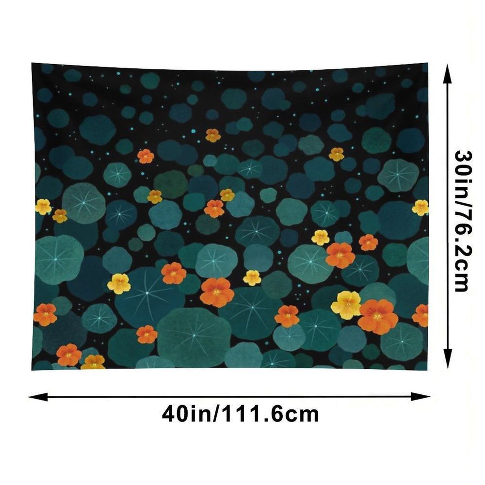 Nasturtium Garden Tapestry