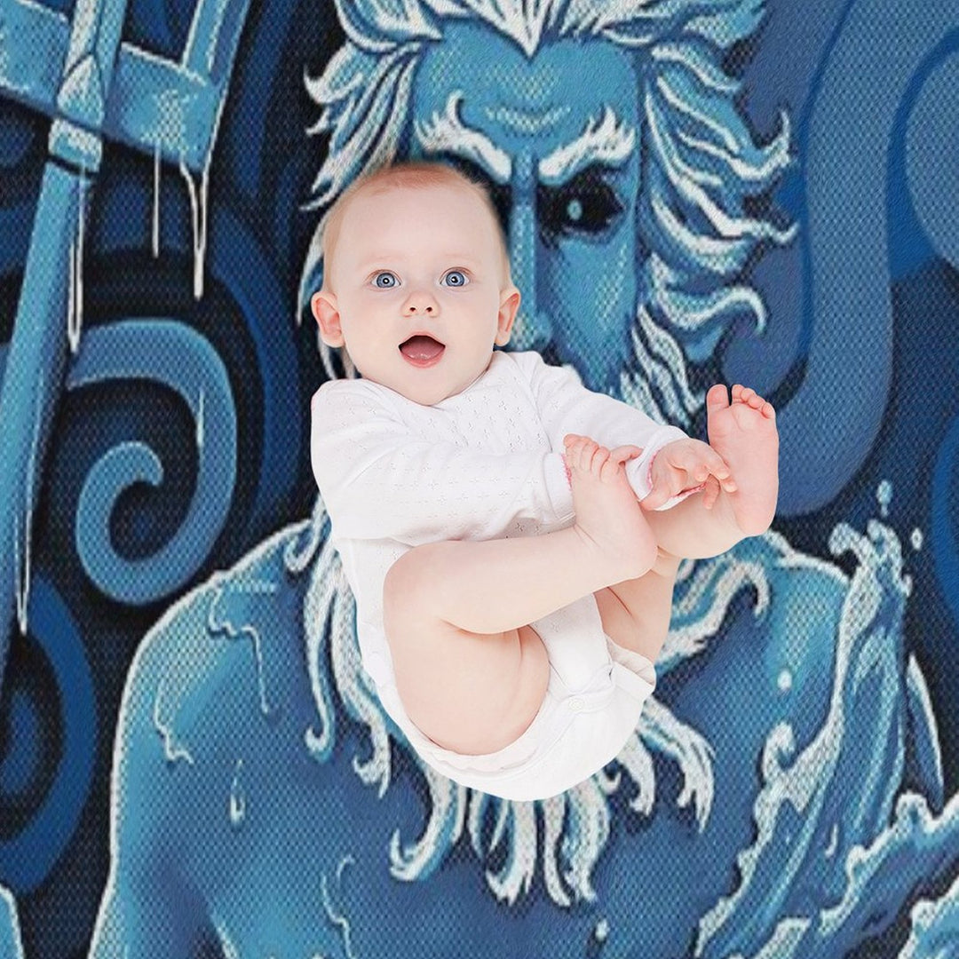 Poseidon Premium Throw Blanket