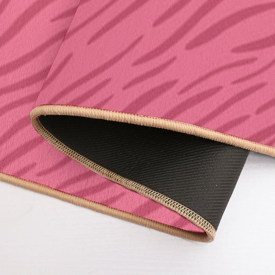 Wavy Stripes - Wavy Stripe Pattern  Eco-Friendly Bath Mat