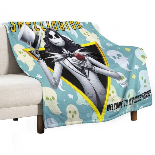 Welcome to My Christmas Nightmare Comfort Throw Blanket