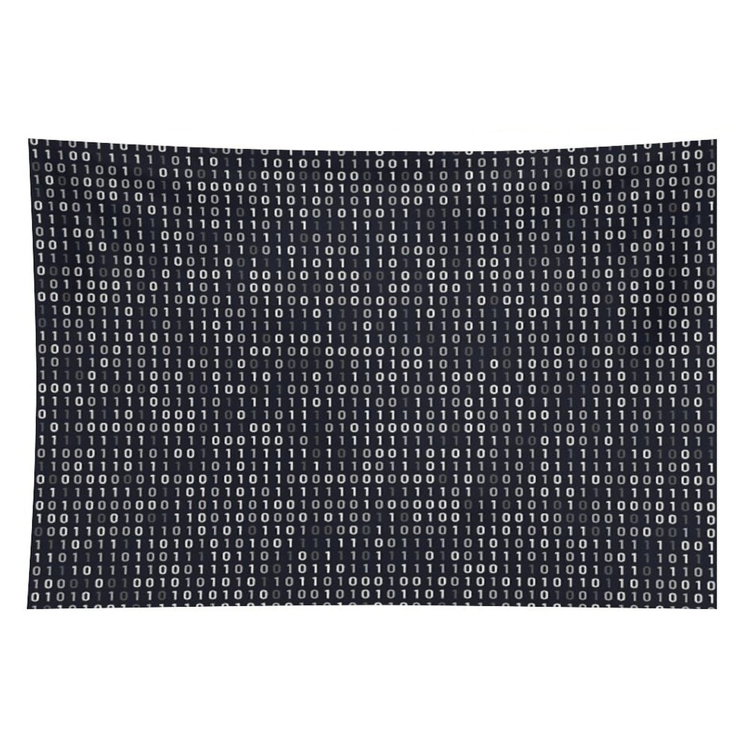 Binary Matrix Code Tapestry