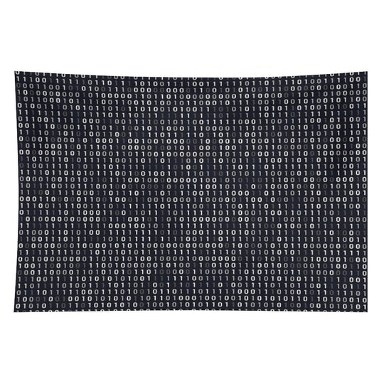 Binary Matrix Code Tapestry