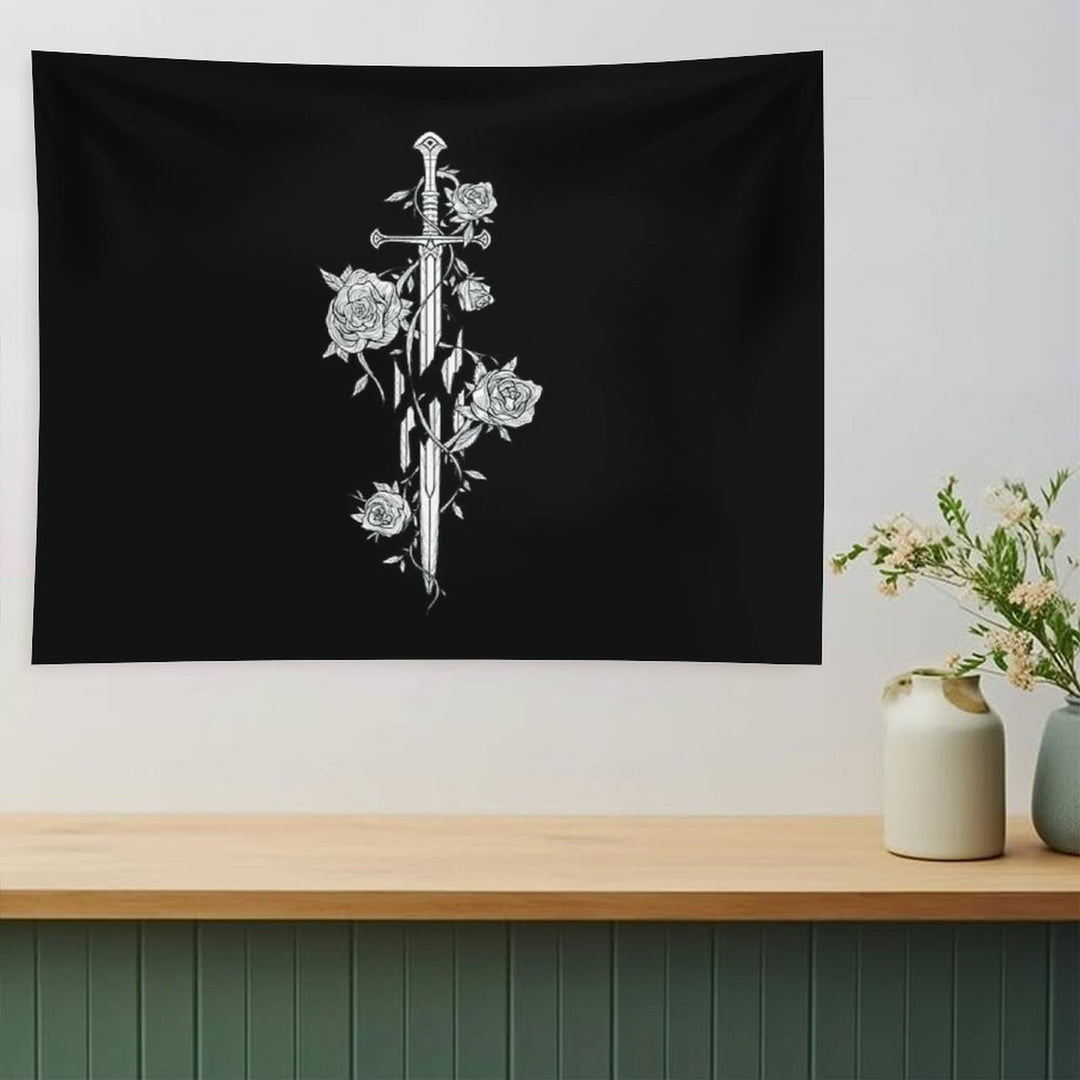 Roses of The Broken Sword Tapestry