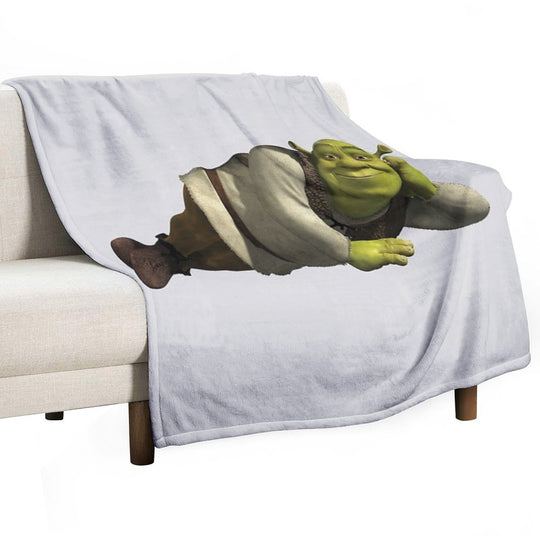 Come Into My Swamp - Shrek Plush Throw Blanket