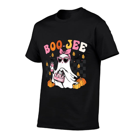 Funny Boo-Jee Ghost Halloween Women Girl Toddler Cute Groovy  Classic T-Shirt