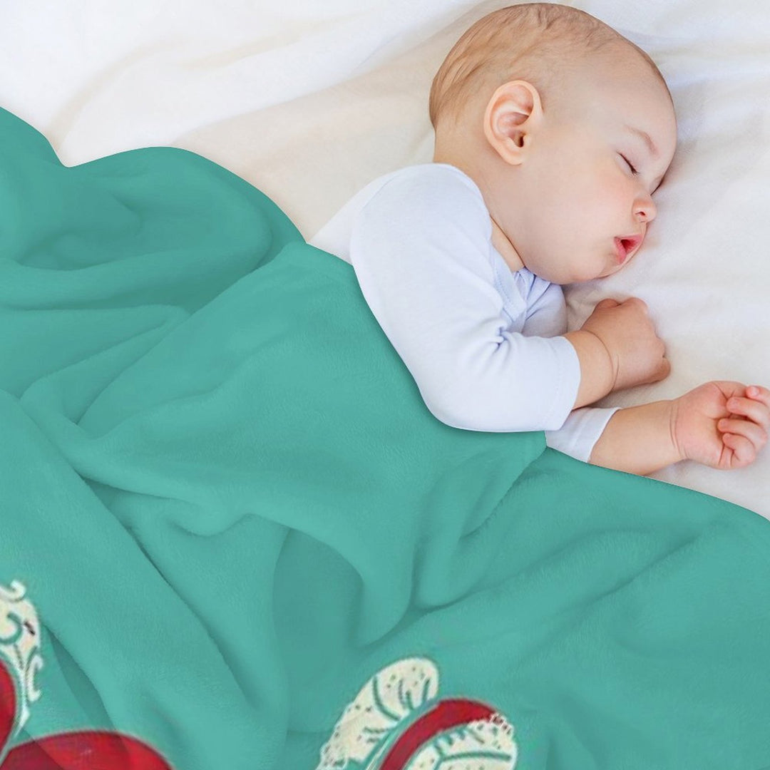 Kraken Wrinkle-free Throw Blanket